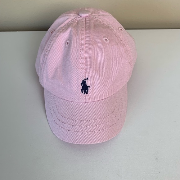 Baby pink polo hat Clearance